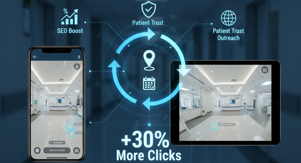 Healthcare Virtual Tours: Boost Trust & Local SEO
